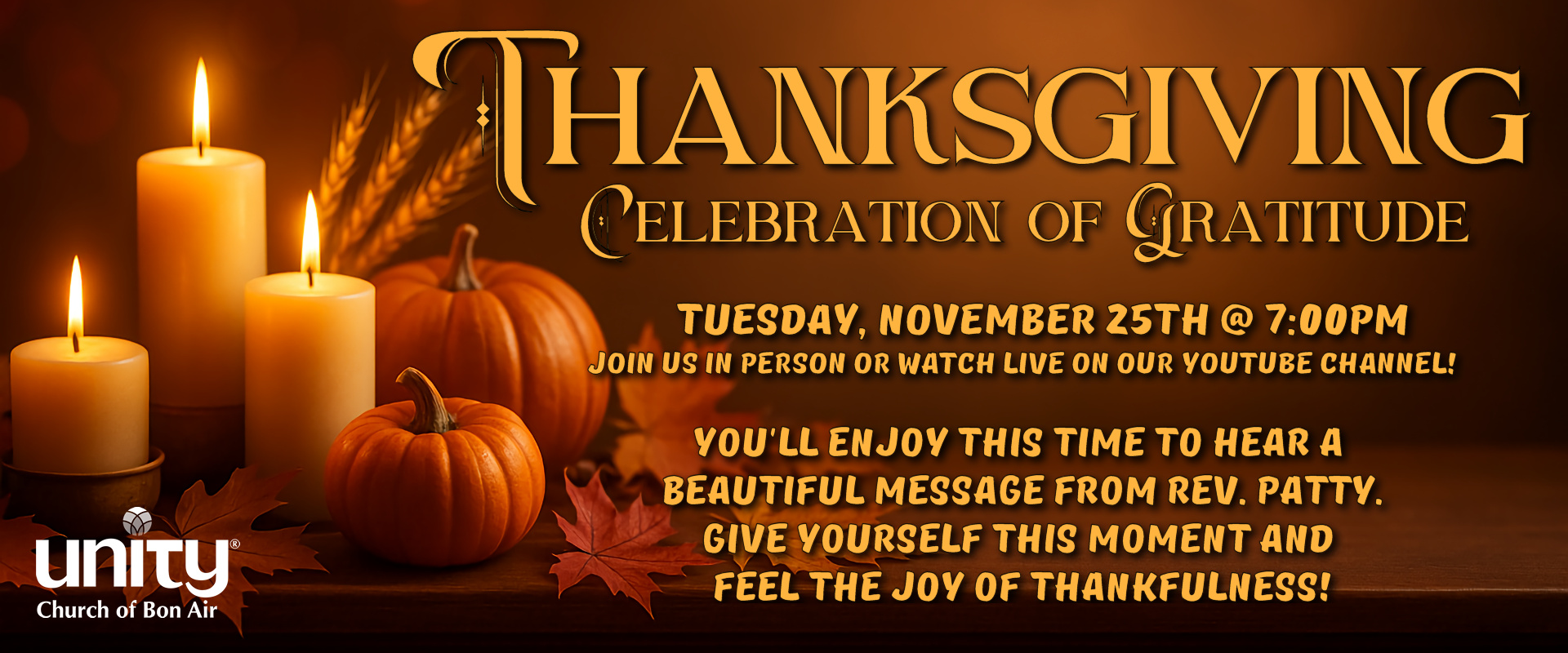 Thanksgiving Celebration of Gratitude