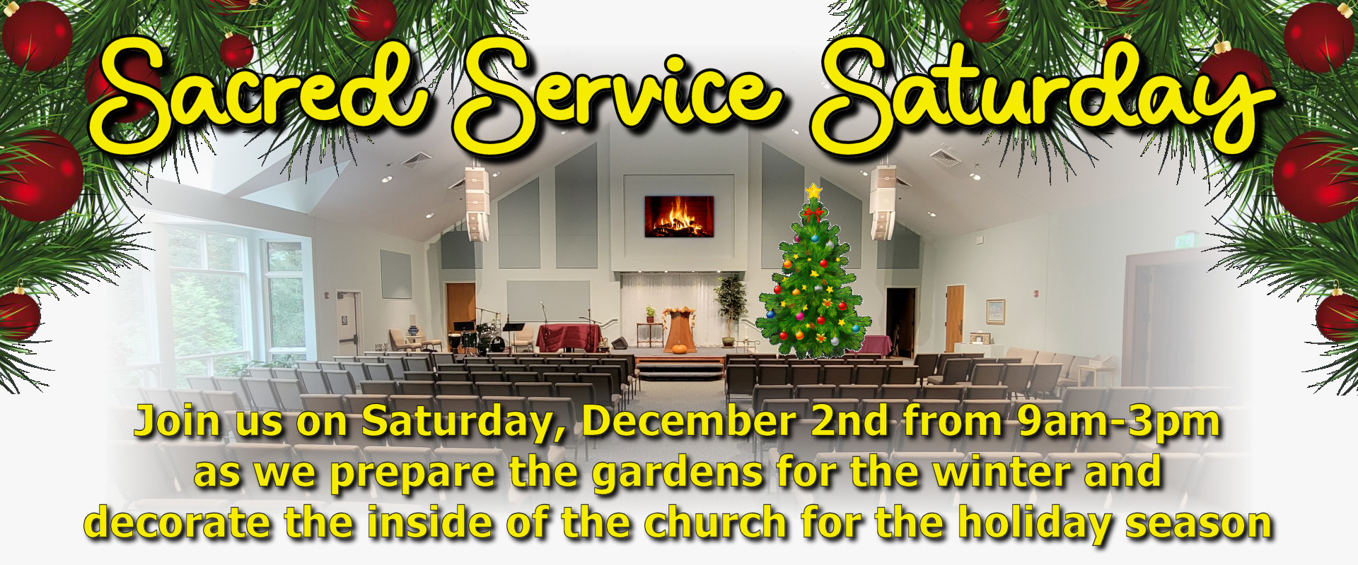 Sacred Service Saturday